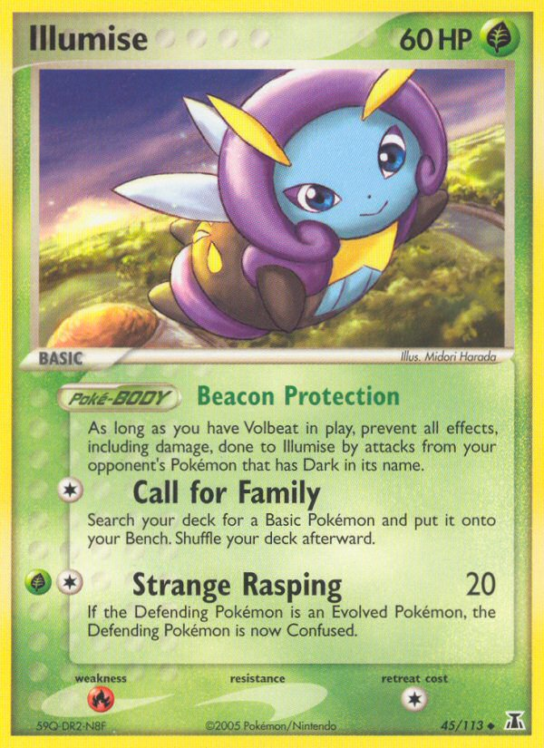 EX Delta Species Illumise #45/113